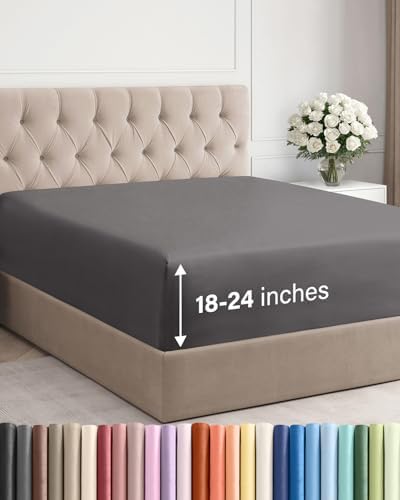 CGK Linens Extra Deep Queen Fitted Sheet by CGKUnlimited