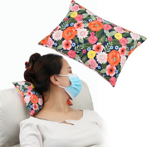 Small Neck Pillow for Recliner Chair, Tiny Head Pillows for Sleeping Mini Neck by Heal+n+Hope