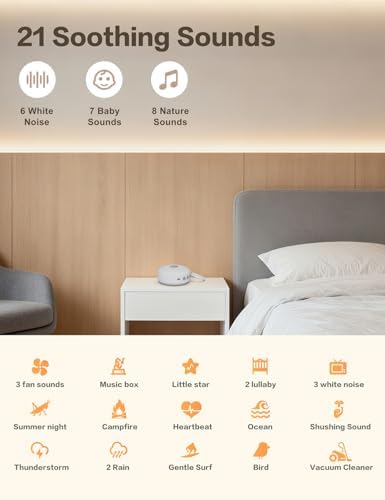 Portable Sound Noise Machine for Baby Kids Adult - Image 2