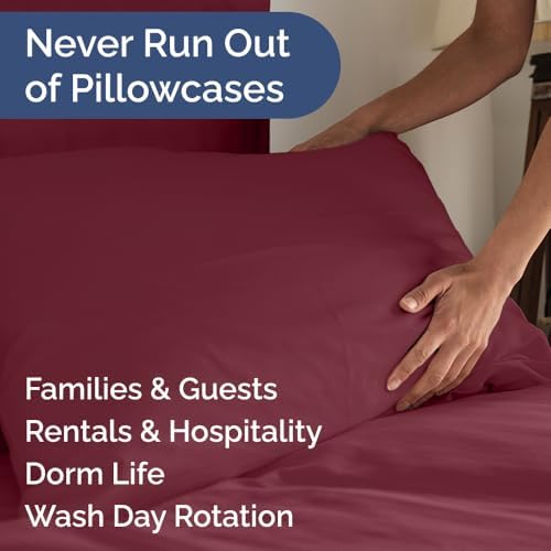 Queen Pillow Cases Set of 8 - Image 5