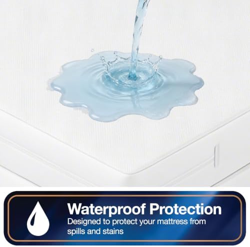 All-in-One Mattress Protector, Zippered Encasement, Water & Stain Resistant - Image 6