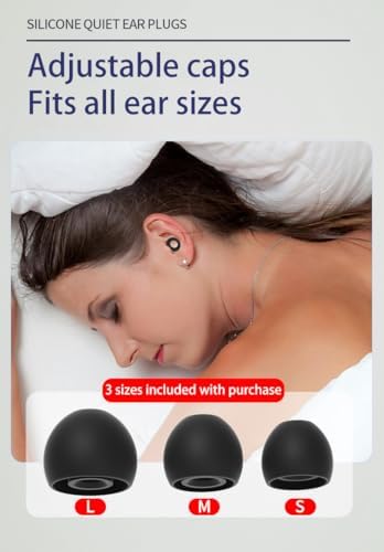 6 Pairs Soft Silicone Earplugs Reusable Noise-Reducing - Image 4