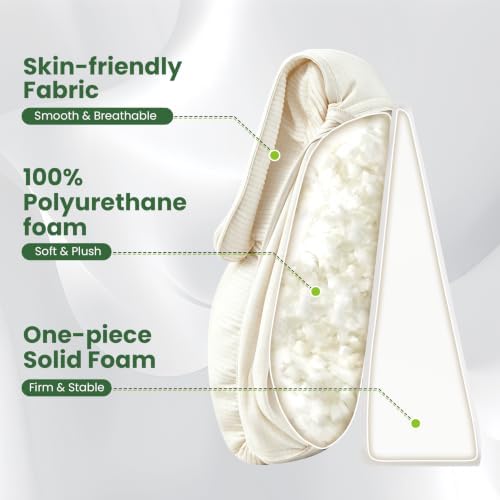 Headboard Pillow Twin, Triangle Bed Wedge Pillow - Image 4