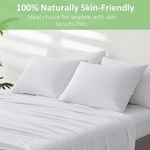 LUXEAR Pillow Cases, 2 Pack King Size Linen Pillowcases - Image 5