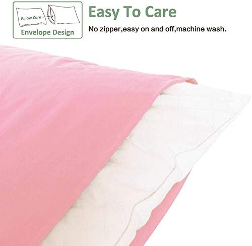 NTBAY Microfiber King Pillowcases, 2 Pack, 20 x 36 - Image 2