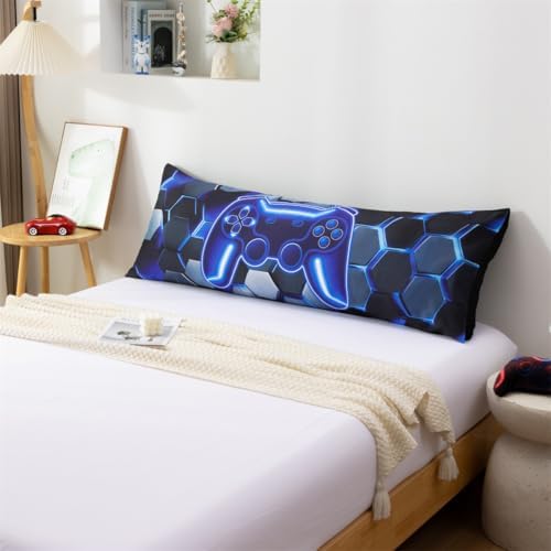 NTBED 3D Gaming Body Pillow Cover Game Console Microfiber Pillowcase - Image 2