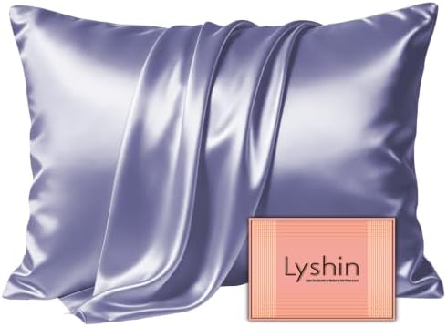 LYSHIN Silk Pillow Cases Standard Size by LYSHINSILKPILLOWCASES