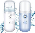 Honoson 2 Pack Nano Facial Mister Spray Bottle Handheld Humidifier Portable by Honoson