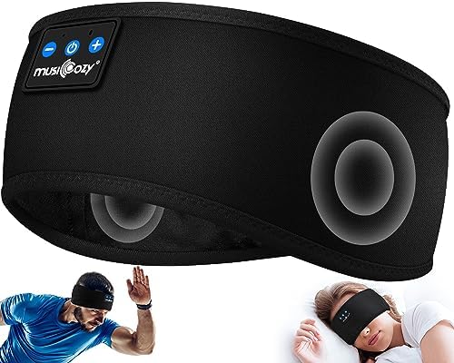 MUSICOZY Sleep Headphones Bluetooth Headband Headphones by MUSICOZY