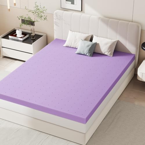 Sweetcrispy Mattress Topper Queen, 3 Inch Cooling Gel Memory Foam Mattress Pad by Sweetcrispy