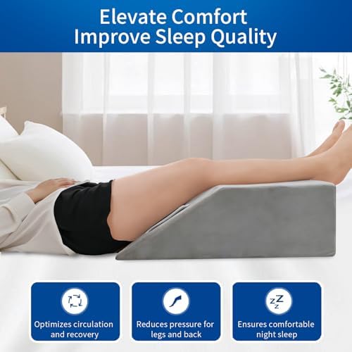 Leg Elevation Pillows for After Surgery, Memory Foam Leg Pillow for Sleeping - Image 3