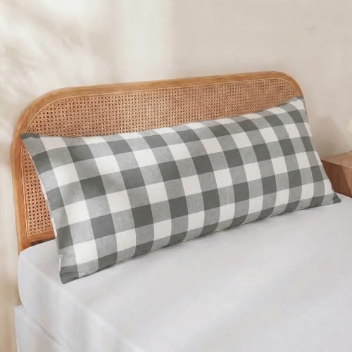 Merryword 100% Cotton Body Pillow Cover, 20 x 54, Soft Breathable Pillow Cover by Merryword