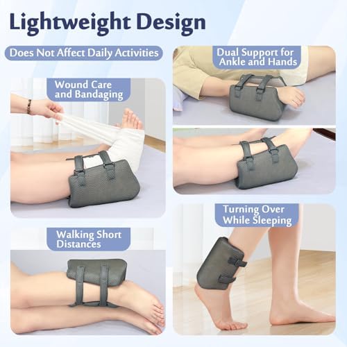 Heel Protector for Pressure Sores, Ankle Elevation Wedge Pillow - Image 6