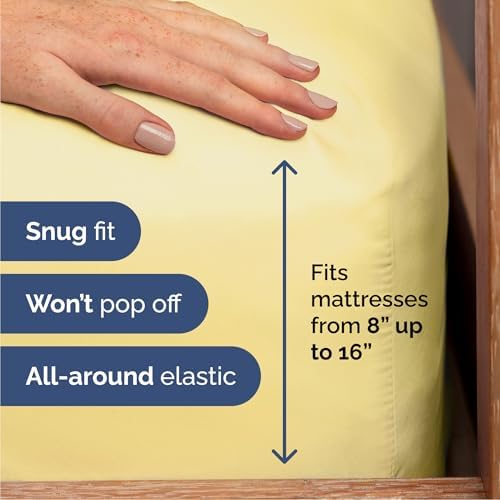 Cal King 6 Piece Bed Sheet Set - Image 3