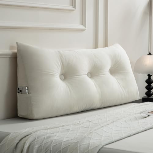 Gnostik Headboard Pillow Twin, 39.4"x15.7"x7.5" by Unknown
