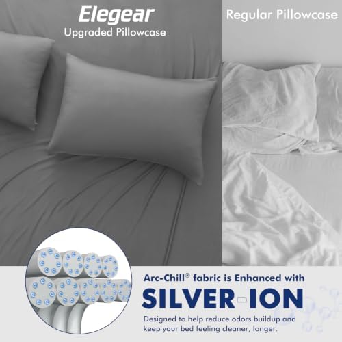 Elegear Silver Infused Cooling Pillow Cases - Image 3