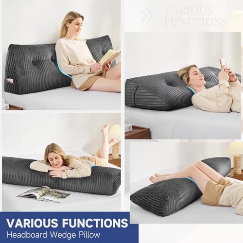 Z-hom King Size Wedge Headboard Pillow - Image 3