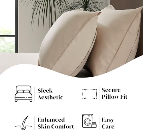 Luxury Bamboo Market | King Envelope Pillowcase Set | 100% Viscose Made from - Image 5