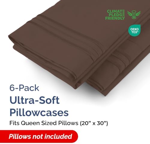 Queen Pillow Cases Set of 6 - Image 2