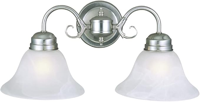 Design House 511600 Millbridge Wall Light Traditional 2-Light Indoor Dimmable by DesignHouse