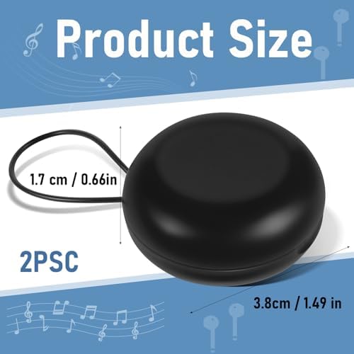 JJUNW 2pcs Earplug Cases, Ear Plug Carrying Cases, Mini Portable Earplug Case - Image 2
