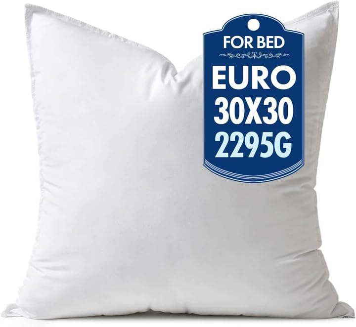 MIULEE 30x30 Inch Synthetic Down Alternative Euro Pillow Insert by MIULEE