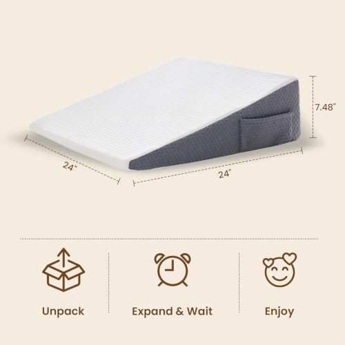 BDEUS Basic 7.5" Bed Wedge Pillow - Image 6