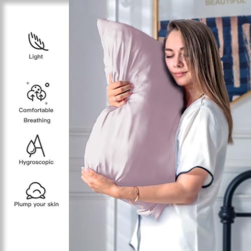Mulberry Silk Pillowcase for Hair and Skin Pillow Case - Image 3