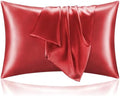 BEDELITE Satin Pillowcases, Standard Size 20x26 Inch, Baked Apple by BEDELITE