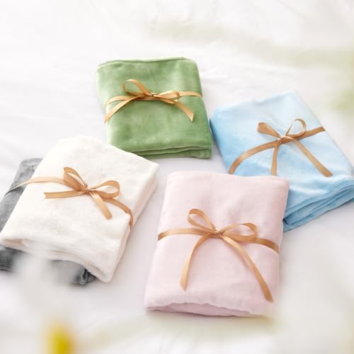 BEDELITE Flannel King Size Pillow Cases Set of 2, Sage Green, 20x36 Inches - Image 7