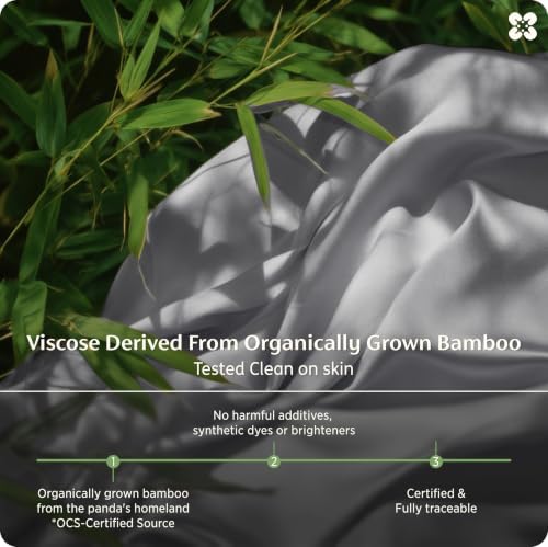 Bedsure PureWoven 100% Viscose Derived from Bamboo, King Size Sheets Set - Image 3