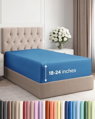 CGK Linens Deep Twin XL Fitted Sheet by CGKUnlimited