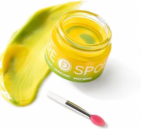 SPODARE Lemon Lip Mask, Hydrating Overnight Lip Sleeping Mask by SPODARE