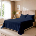 4 Piece Three Quarter Sheets Fits 16" Deep, Egyptian Cotton by COTTINGON
