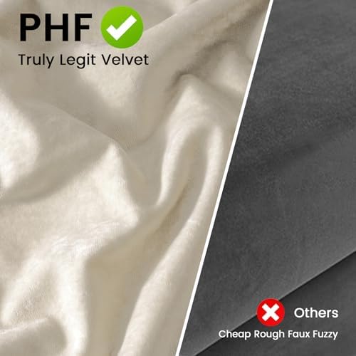 PHF Truly Velvet Pillowcases King Size 20" x 36", No Insert - Image 5