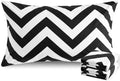NTBAY King Chevron Microfiber Pillowcases by NTBAY