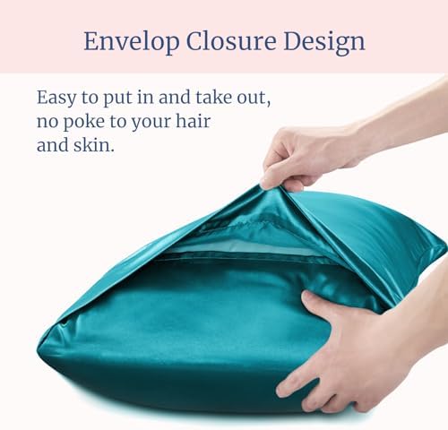BEDELITE Satin Pillowcases, Small King 20x36 Inch - Image 6