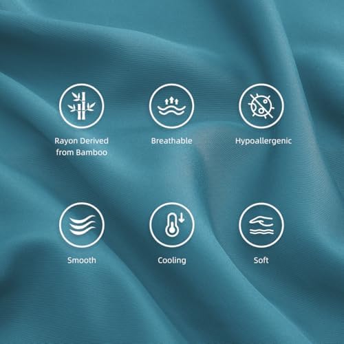 Standard Pillowcases, Cooling Viscose from Bamboo Pillow Covers - Image 5