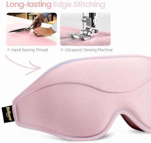 BeHoomi Sleep Mask, Premium Eye Mask - Image 5