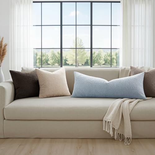 MIULEE Textured Boucle Lumbar Pillow Cover - Image 5