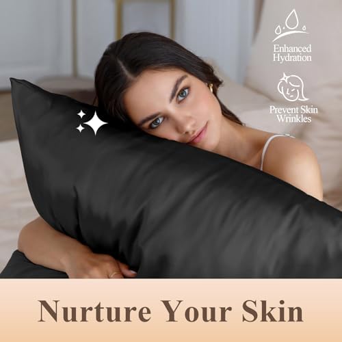 Silk Like Satin Pillowcase King Size, 2 Pack, 20x36 Inches - Image 4