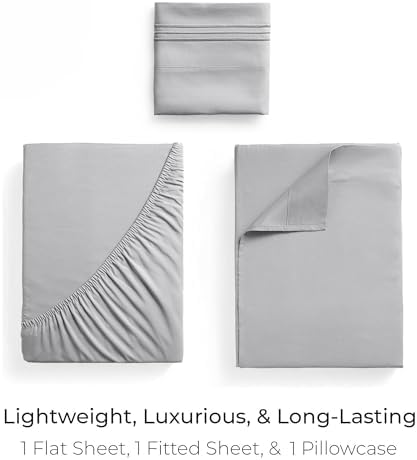 Mellanni Iconic 3-Piece, Ultra Soft Sheet Set - Image 3