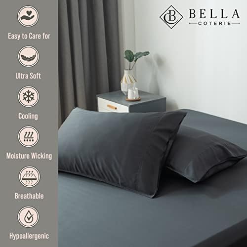 Bella Coterie | Luxury Bamboo Viscose King Size Pillowcase Set - Image 2