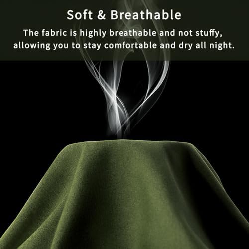 Dark Olive Green Standard Size Pillow Cases Set of 2 - Image 5