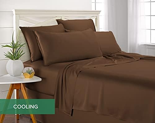 Queen Pillowcases by Pure Bamboo, Genuine 100% Organic Viscose Derived from - Image 5