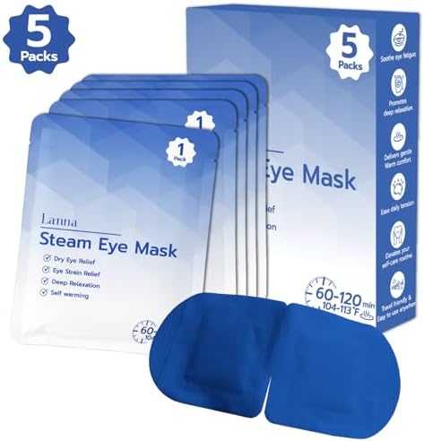 LANNA Heated Steam Eye Mask, Disposable 120 Minutes - Image 2