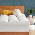 SLEEP ZONE Mattress Topper Twin XL Size, Extra Thick Fitted Mattress Pad by SLEEPZONELIFE