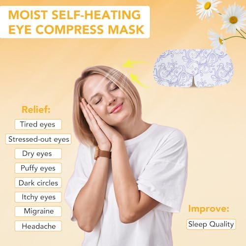XPCARE 48 Pack Steam Eye Mask Disposable - Image 2