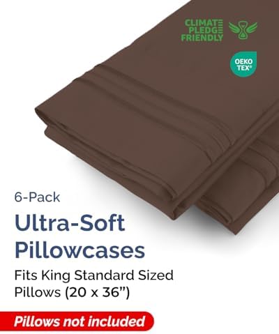 King Standard Pillow Cases Set of 6 - Image 2