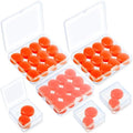Frienda 21 Pairs Silicone Ear Plugs by Frienda